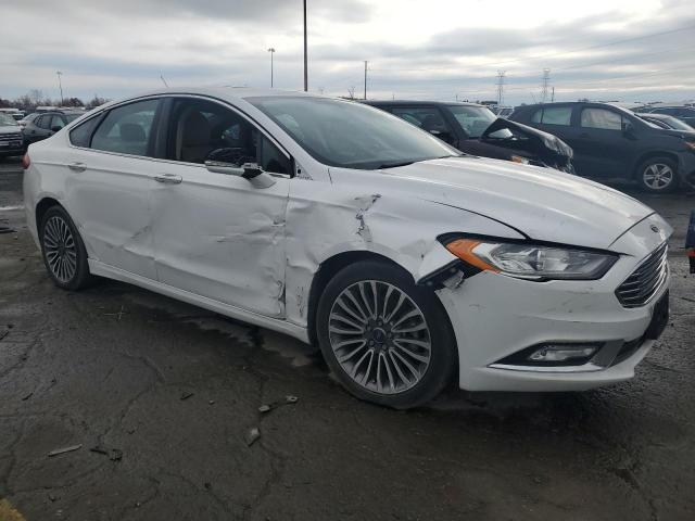 3FA6P0K91HR132204 - 2017 FORD FUSION TITANIUM WHITE photo 4