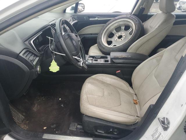 3FA6P0K91HR132204 - 2017 FORD FUSION TITANIUM WHITE photo 7