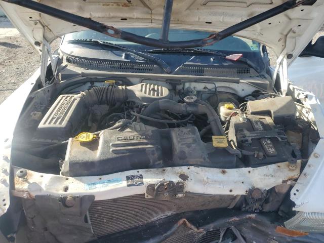 1B7GL26X4YS749812 - 2000 DODGE DAKOTA WHITE photo 11