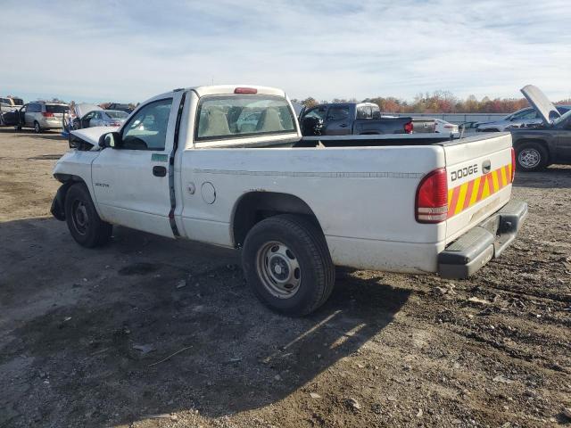 1B7GL26X4YS749812 - 2000 DODGE DAKOTA WHITE photo 2