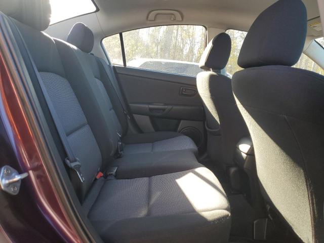 JM1BK32F181799010 - 2008 MAZDA 3 I BURGUNDY photo 10