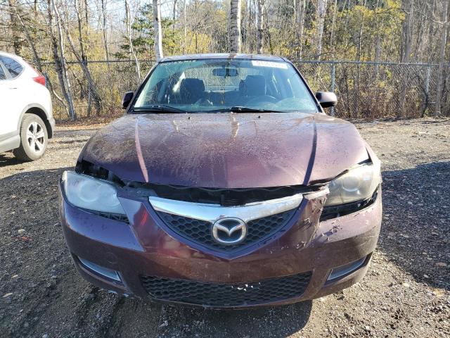 JM1BK32F181799010 - 2008 MAZDA 3 I BURGUNDY photo 5