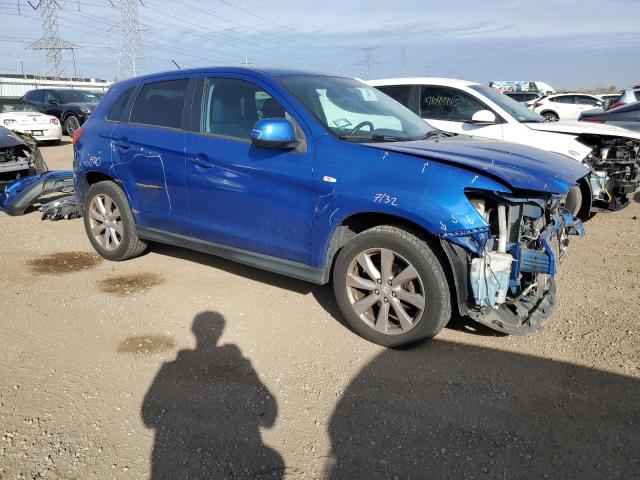 4A4AP3AU2FE054214 - 2015 MITSUBISHI OUTLANDER ES 蓝色 照片 4