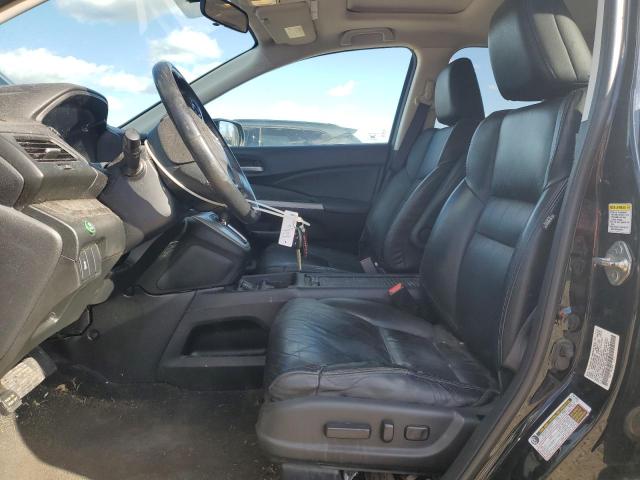 5J6RM4H72CL000356 - 2012 HONDA CR-V EXL BLACK photo 7