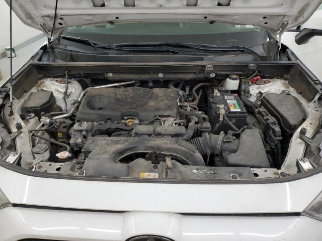 2T3P1RFV7KC034410 - 2019 TOYOTA RAV4 XLE WHITE photo 12