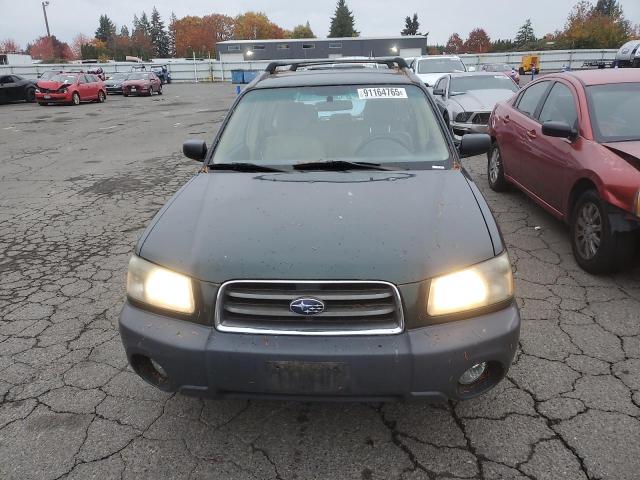 JF1SG63685G727219 - 2005 SUBARU FORESTER 2.5X 绿色 照片 5