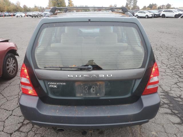JF1SG63685G727219 - 2005 SUBARU FORESTER 2.5X 绿色 照片 6