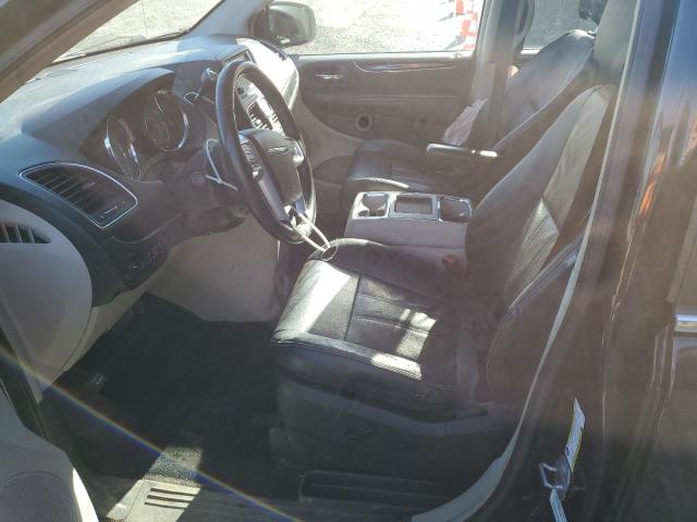 2C4RC1BG2ER440474 - 2014 CHRYSLER TOWN & COU TOURING BLACK photo 7