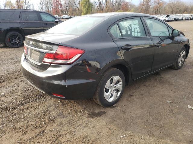 19XFB2F5XDE220424 - 2013 HONDA CIVIC LX შავი ფოტო 3