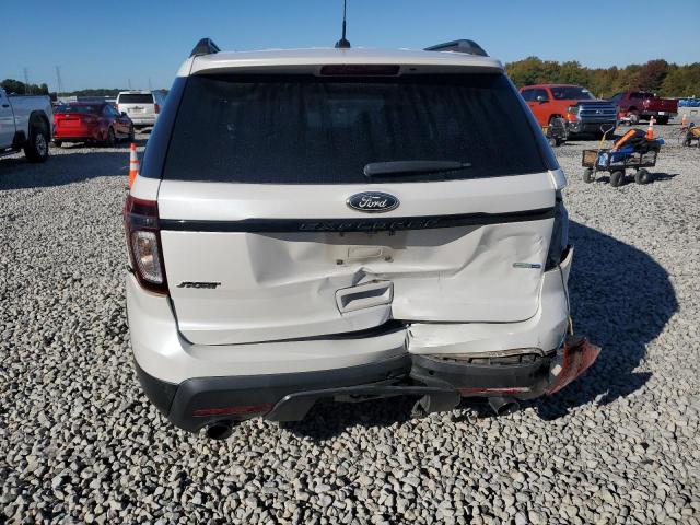 1FM5K8GTXEGA59632 - 2014 FORD EXPLORER SPORT თეთრი ფოტო 6