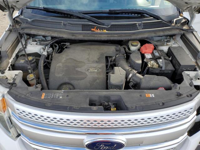 1FM5K8D86FGA24006 - 2015 FORD EXPLORER XLT თეთრი ფოტო 12