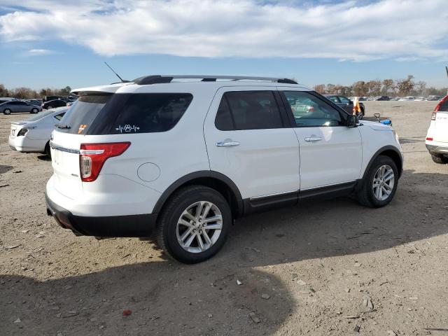 1FM5K8D86FGA24006 - 2015 FORD EXPLORER XLT თეთრი ფოტო 3