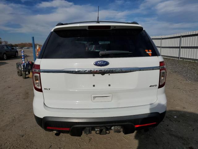 1FM5K8D86FGA24006 - 2015 FORD EXPLORER XLT თეთრი ფოტო 6