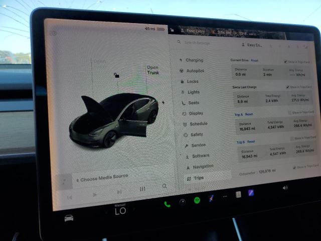 5YJ3E1EB8KF361415 - 2019 TESLA MODEL 3 GRAY photo 9