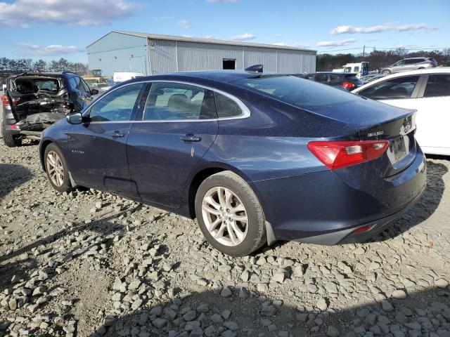 1G1ZE5ST0GF353058 - 2016 CHEVROLET MALIBU LT BLUE photo 2