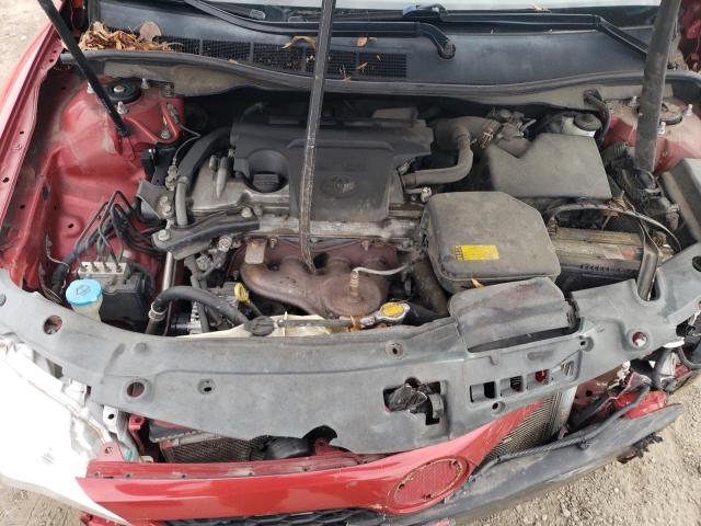 4T1BF1FK4CU632191 - 2012 TOYOTA CAMRY BASE Qırmızı foto 11