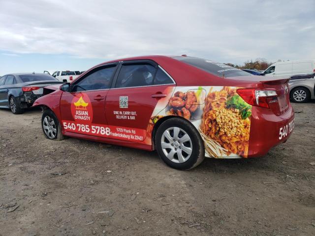 4T1BF1FK4CU632191 - 2012 TOYOTA CAMRY BASE Qırmızı foto 2