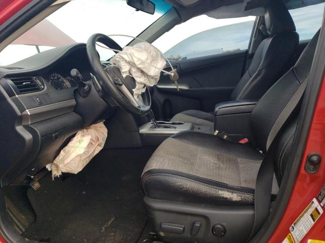4T1BF1FK4CU632191 - 2012 TOYOTA CAMRY BASE Qırmızı foto 7