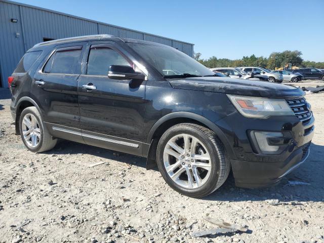 1FM5K7F80HGC18444 - 2017 FORD EXPLORER LIMITED BLACK photo 4