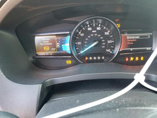 1FM5K7F80HGC18444 - 2017 FORD EXPLORER LIMITED BLACK photo 9