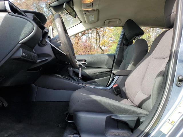 5YFEPMAE6MP247599 - 2021 TOYOTA COROLLA LE GRAY photo 7