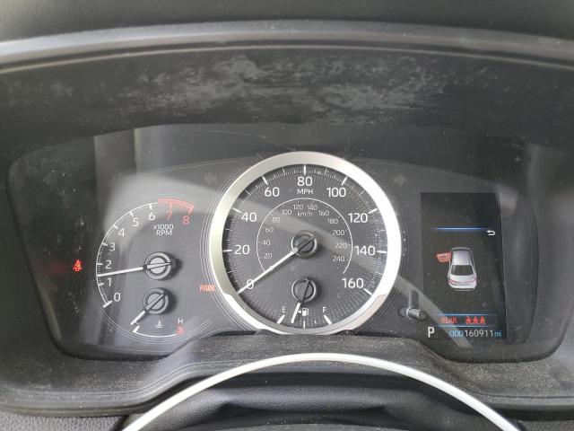 5YFEPMAE6MP247599 - 2021 TOYOTA COROLLA LE GRAY photo 9