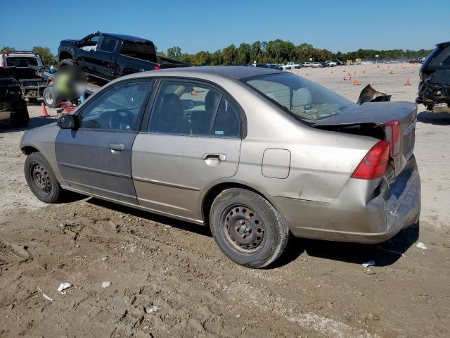 2HGES16503H561373 - 2003 HONDA CIVIC LX Ոսկեգույն լուսանկար 2