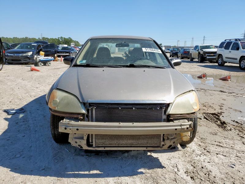2HGES16503H561373 - 2003 HONDA CIVIC LX Ոսկեգույն լուսանկար 5