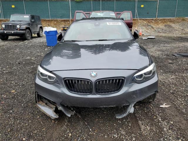 WBA2J7C56JVD60738 - 2018 BMW M240XI CHARCOAL photo 5