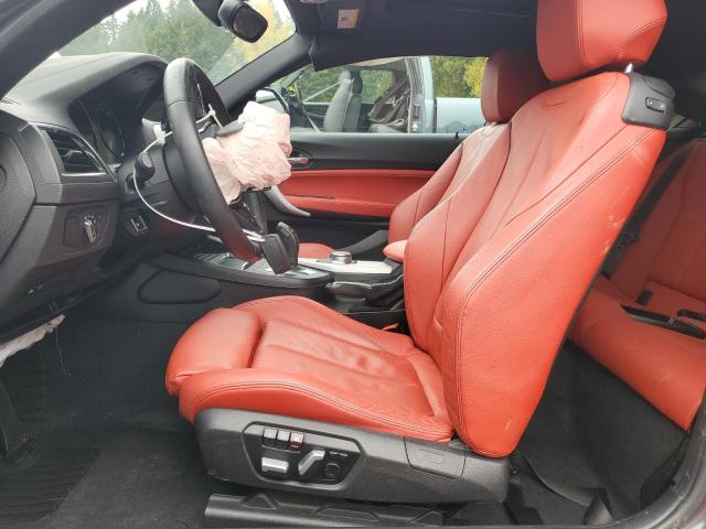 WBA2J7C56JVD60738 - 2018 BMW M240XI CHARCOAL photo 7