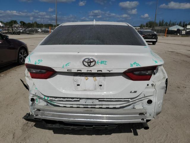 4T1C11AK5PU753490 - 2023 TOYOTA CAMRY LE WHITE photo 6