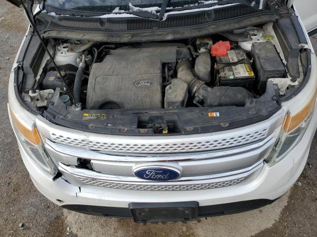 1FMHK8D80CGA93282 - 2012 FORD EXPLORER XLT WHITE photo 12