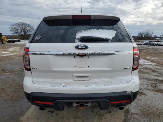 1FMHK8D80CGA93282 - 2012 FORD EXPLORER XLT WHITE photo 6