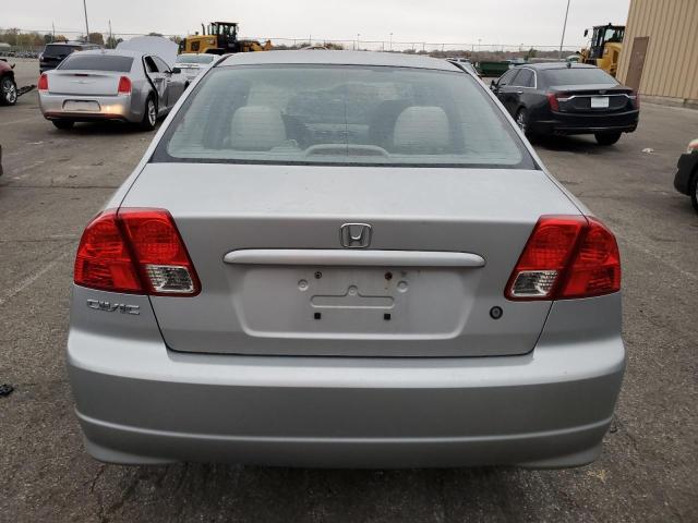 JHMES26794S001074 - 2004 HONDA CIVIC EX Күміс фото 6