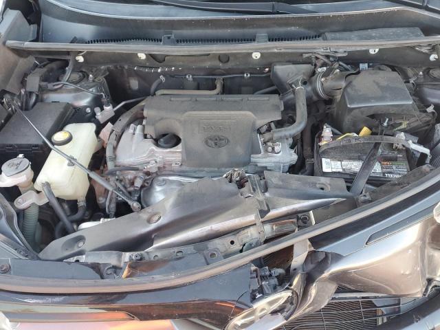 2T3WFREVXHW355394 - 2017 TOYOTA RAV4 XLE CHARCOAL photo 12