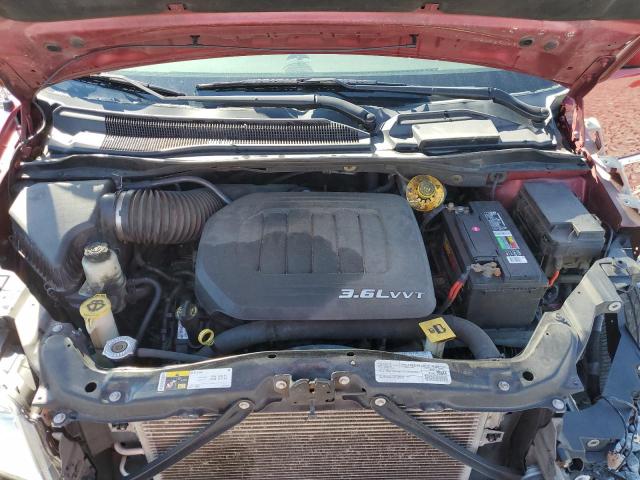 2C4RC1BGXGR141009 - 2016 CHRYSLER TOWN & COU TOURING BURGUNDY photo 12