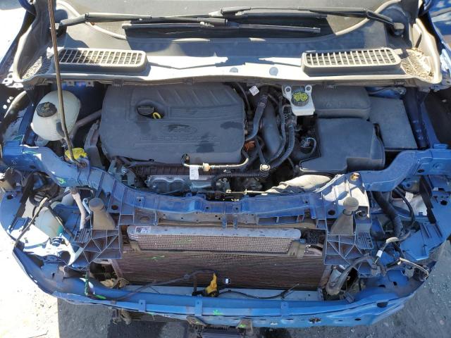 1FMCU9HD3JUD26541 - 2018 FORD ESCAPE SEL ლურჯი ფოტო 12