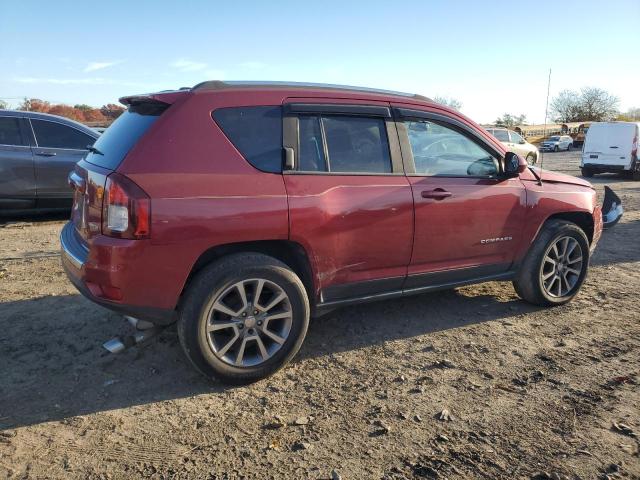 1C4NJCCB2FD191343 - 2015 JEEP COMPASS LIMITED 勃艮第红 照片 3