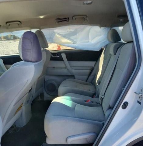 5TDBK3EH6CS154491 - 2012 TOYOTA HIGHLANDER BASE Biały zdjęcie 10