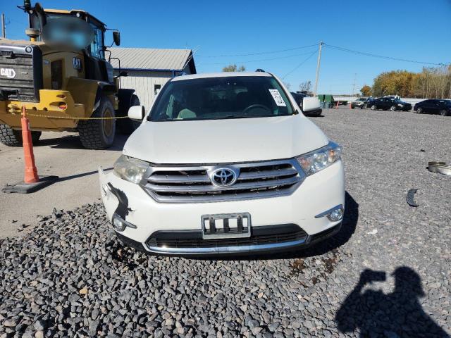 5TDBK3EH6CS154491 - 2012 TOYOTA HIGHLANDER BASE Biały zdjęcie 5