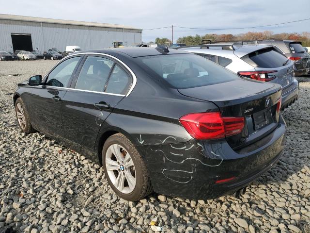 WBA8D9C53JA615119 - 2018 BMW 330 XI BLACK photo 2