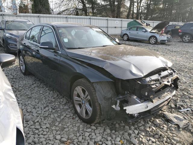 WBA8D9C53JA615119 - 2018 BMW 330 XI BLACK photo 4