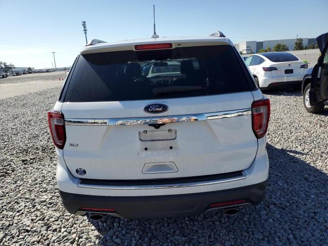 1FM5K7D83JGC51723 - 2018 FORD EXPLORER XLT თეთრი ფოტო 6