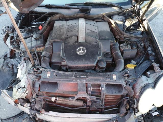 WDBTK75G24T019951 - 2004 MERCEDES-BENZ CLK 500 BLACK photo 11