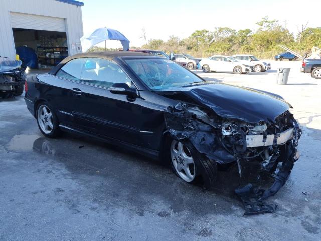 WDBTK75G24T019951 - 2004 MERCEDES-BENZ CLK 500 BLACK photo 4