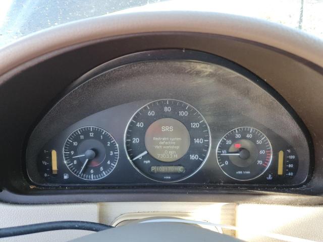 WDBTK75G24T019951 - 2004 MERCEDES-BENZ CLK 500 BLACK photo 9