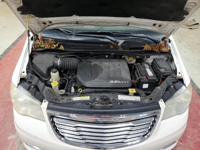 2C4RC1CG5CR307512 - 2012 CHRYSLER TOWN & COU TOURING L WHITE photo 12