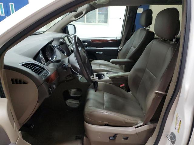 2C4RC1CG5CR307512 - 2012 CHRYSLER TOWN & COU TOURING L WHITE photo 7