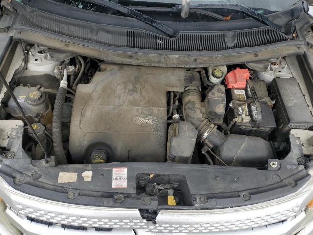 1FMHK8F85CGA35164 - 2012 FORD EXPLORER LIMITED ვერცხლისფერი ფოტო 12