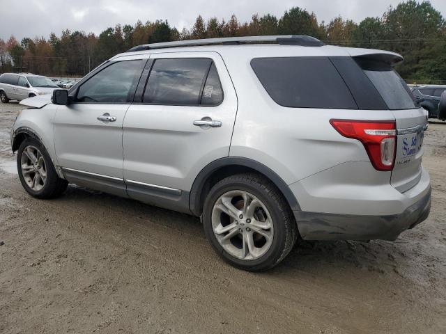 1FMHK8F85CGA35164 - 2012 FORD EXPLORER LIMITED ვერცხლისფერი ფოტო 2